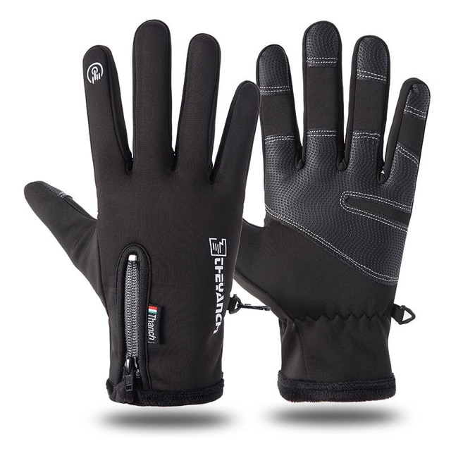 Unisex Winter Gloves Waterproof Thermal Warm Touchscreen Running Bike Ski Snow 